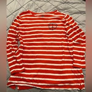 Boatneck Striped Shirt